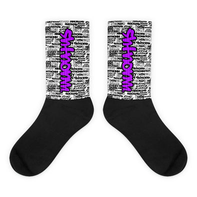 SHTNONM - Socks (Neon Purple)