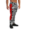 MEN'S SHTNONM ALL DAY JOGGERS (BLACK/RED)