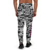 MEN'S SHTNONM ALL DAY JOGGERS (BLACK/HOT PINK)