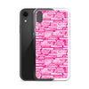 SHTNONM - Pink/White iPhone Case