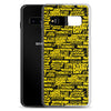 SHTNONM- BLACK/YELLOW SAMSUNG CASE