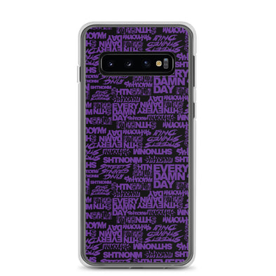 SHTNONM- PURPLE/BLACK SAMSUNG CASE