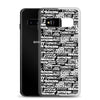Samsung Case Black/White