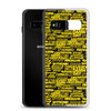 SHTNONM- BLACK/YELLOW SAMSUNG CASE