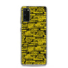 SHTNONM- BLACK/YELLOW SAMSUNG CASE