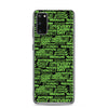 SHTNONM- BLACK/NEON GREEN SAMSUNG CASE