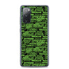 SHTNONM- BLACK/NEON GREEN SAMSUNG CASE