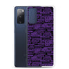 SHTNONM - Black/Purple Samsung Case