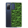 SHTNONM- BLACK/NEON GREEN SAMSUNG CASE