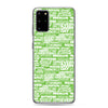 SHTNONM - Neon Green/White Samsung Case