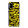 SHTNONM- BLACK/YELLOW SAMSUNG CASE