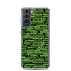 SHTNONM- BLACK/NEON GREEN SAMSUNG CASE