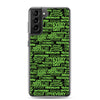 SHTNONM- BLACK/NEON GREEN SAMSUNG CASE