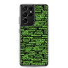 SHTNONM- BLACK/NEON GREEN SAMSUNG CASE