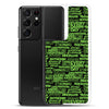 SHTNONM- BLACK/NEON GREEN SAMSUNG CASE