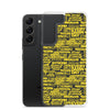 SHTNONM- BLACK/YELLOW SAMSUNG CASE