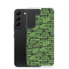 SHTNONM- BLACK/NEON GREEN SAMSUNG CASE