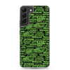 SHTNONM- BLACK/NEON GREEN SAMSUNG CASE