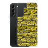 SHTNONM- BLACK/YELLOW SAMSUNG CASE