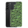 SHTNONM- BLACK/NEON GREEN SAMSUNG CASE