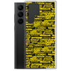 SHTNONM- BLACK/YELLOW SAMSUNG CASE