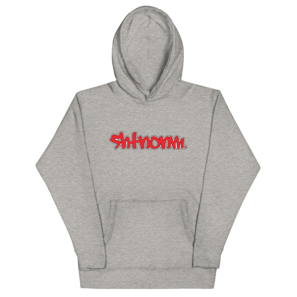 SHTNONM - Graffiti Hoodie (RED LOGO)