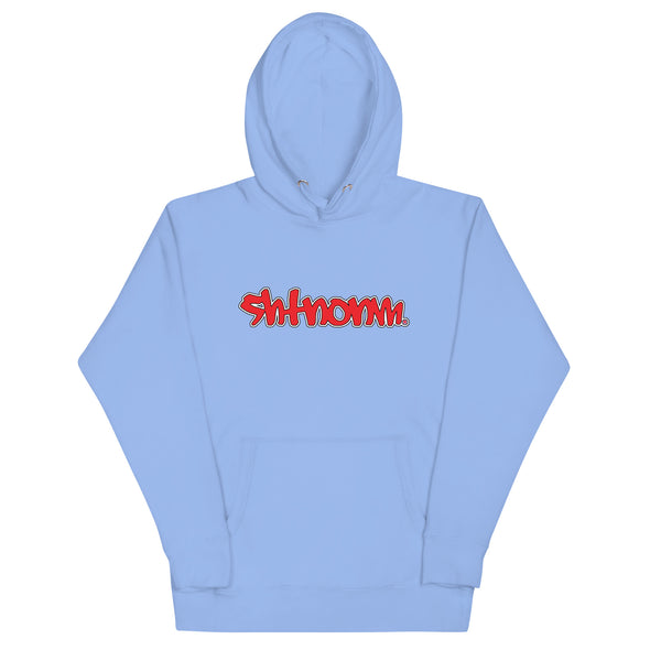SHTNONM - Graffiti Hoodie (RED LOGO)