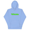 SHTNONM - GRAFFITI HOODIE (NEON GREEN LOGO)