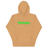 SHTNONM - GRAFFITI HOODIE (NEON GREEN LOGO)