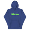 SHTNONM - GRAFFITI HOODIE (NEON GREEN LOGO)