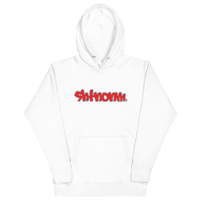 SHTNONM - Graffiti Hoodie (RED LOGO)